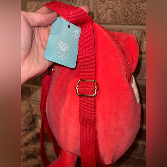Squishmallow Fifi the Red Fox Mini Backpack - Picture 7 of 8